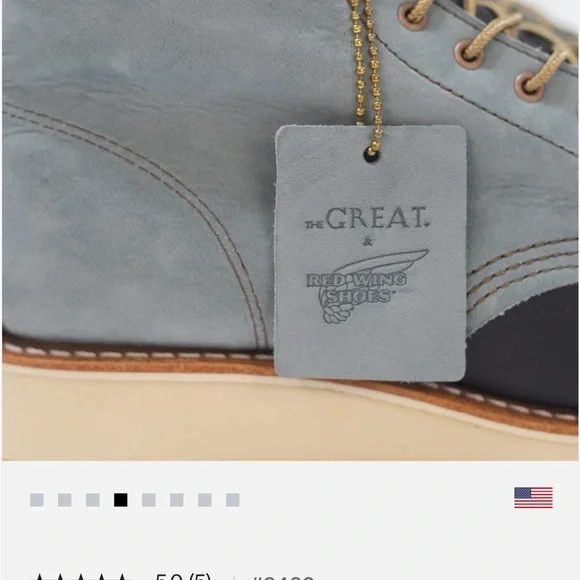 Red Wing Shoes Classic Moc x The Great - Picture 5 of 11